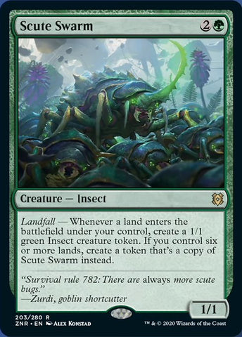 Scute Swarm [Zendikar Rising]