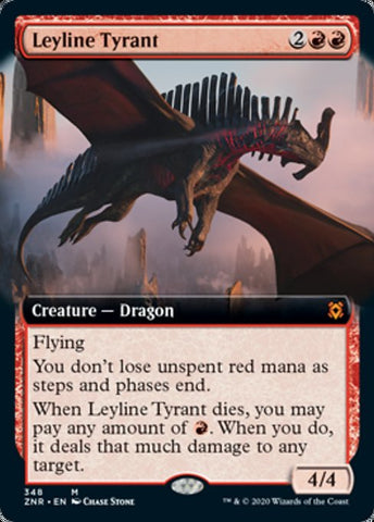 Leyline Tyrant (Extended Art) [Zendikar Rising]