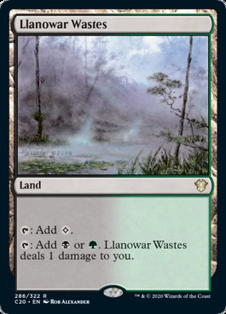 Llanowar Wastes [Commander 2020]