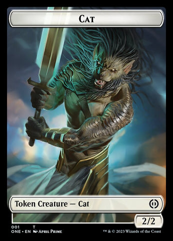 Cat Token [Phyrexia: All Will Be One Tokens]