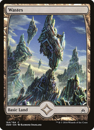 Wastes (184) - Full Art [Oath of the Gatewatch]