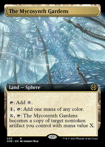 The Mycosynth Gardens (Extended Art) [Phyrexia: All Will Be One]