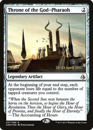 Throne of the God-Pharaoh [Amonkhet Promos]