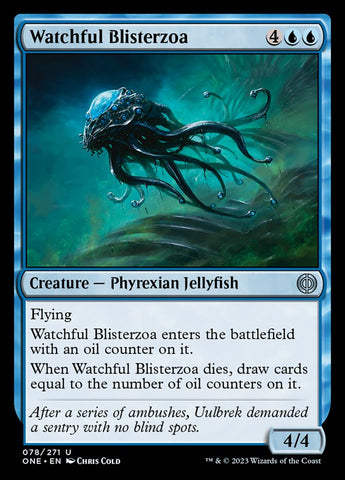 Watchful Blisterzoa [Phyrexia: All Will Be One]