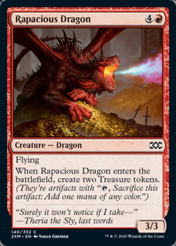 Rapacious Dragon [Double Masters]