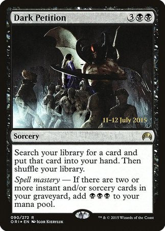 Dark Petition [Magic Origins Promos]