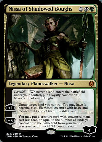 Nissa of Shadowed Boughs [Zendikar Rising]