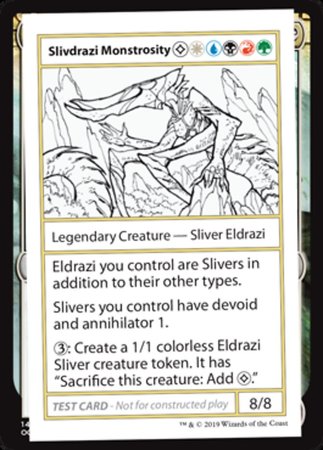 Slivdrazi Monstrosity [Mystery Booster Playtest Cards]