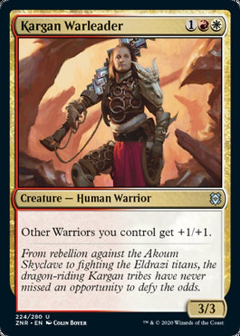 Kargan Warleader [Zendikar Rising]