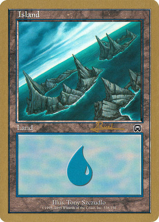 Island (338) - 2001 Antoine Ruel (MMQ) [World Championship Decks 2001]