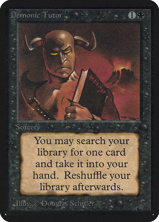 Demonic Tutor [Limited Edition Alpha]