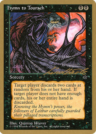 Hymn to Tourach (Cloak) - 1996 Leon Lindback (FEM) [Pro Tour Collector Set]