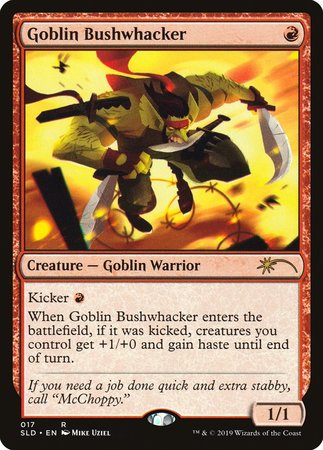 Goblin Bushwhacker [Secret Lair Drop]