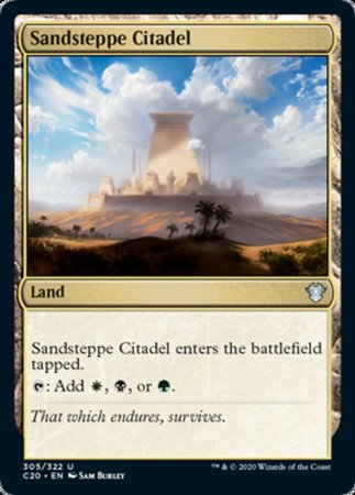Sandsteppe Citadel [Commander 2020]