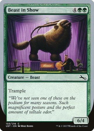 Beast in Show (B) [Unstable]