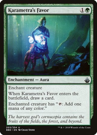 Karametra's Favor [Battlebond]