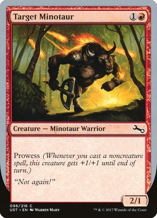 Target Minotaur (C) [Unstable]