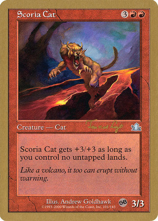 Scoria Cat - 2001 Tom van de Logt (PCY) (SB) [World Championship Decks 2001]