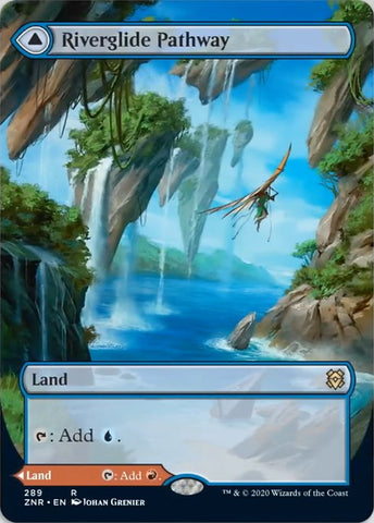 Riverglide Pathway // Lavaglide Pathway (Borderless) [Zendikar Rising]