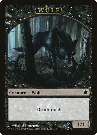 Wolf Token (Deathtouch) [Innistrad Tokens]