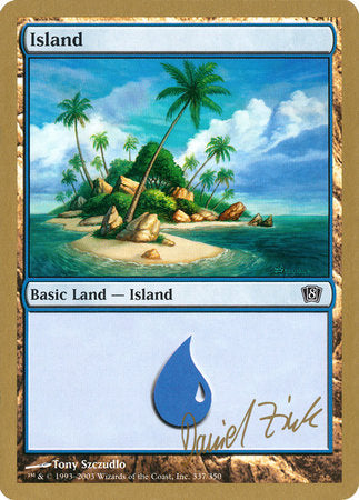 Island (337) - 2003 Dave Humpherys (8ED) [World Championship Decks 2003]