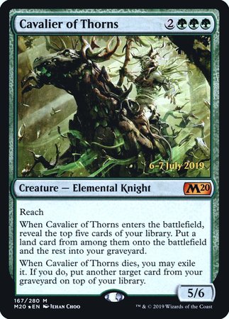 Cavalier of Thorns [Core Set 2020 Promos]
