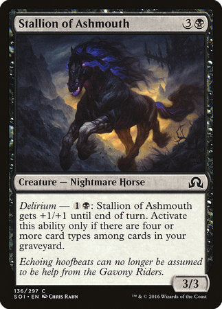 Stallion of Ashmouth [Shadows over Innistrad]