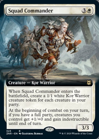 Squad Commander (Extended Art) [Zendikar Rising]