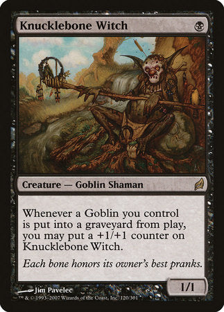 Knucklebone Witch [Lorwyn]