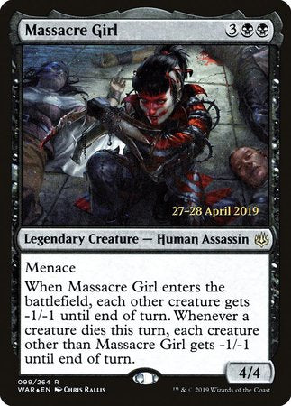 Massacre Girl [War of the Spark Promos]