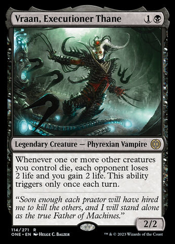 Vraan, Executioner Thane [Phyrexia: All Will Be One]