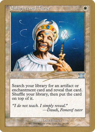 Enlightened Tutor - 2000 Nicolas Labarre (6ED) [World Championship Decks 2000]