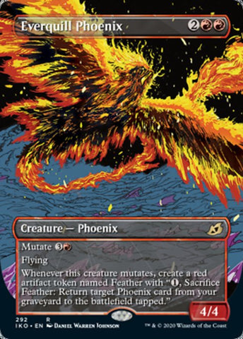 Everquill Phoenix (Showcase) [Ikoria: Lair of Behemoths]