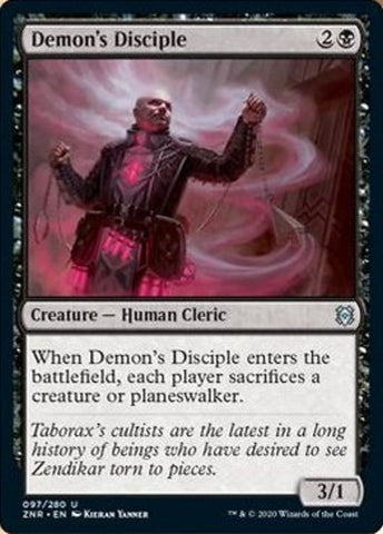 Demon's Disciple [Zendikar Rising]