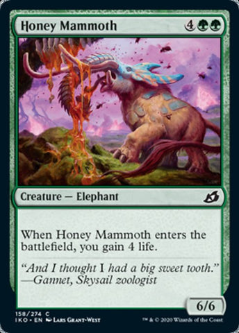 Honey Mammoth [Ikoria: Lair of Behemoths]