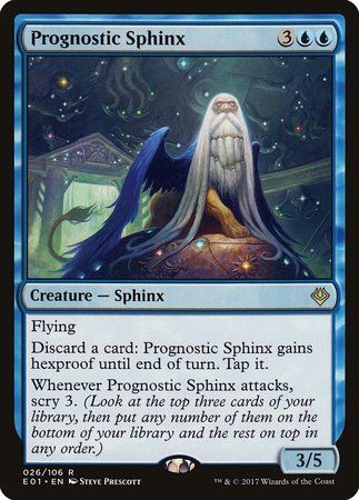 Prognostic Sphinx [Archenemy: Nicol Bolas]