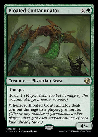 Bloated Contaminator [Phyrexia: All Will Be One]