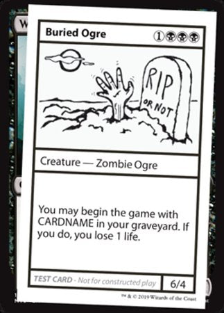 Buried Ogre [Mystery Booster Playtest Cards]