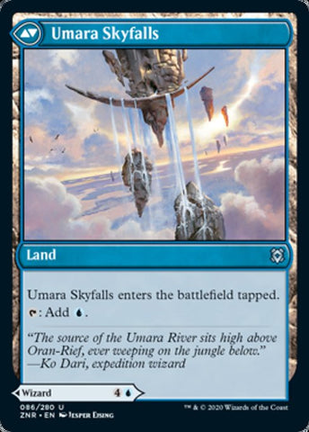 Umara Wizard // Umara Skyfalls [Zendikar Rising]