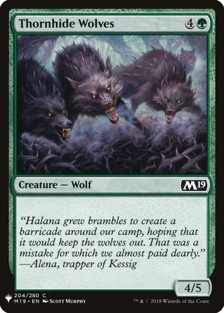 Thornhide Wolves [Mystery Booster]