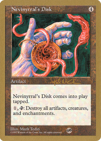 Nevinyrral's Disk - 1997 Paul McCabe (5ED) (SB) [World Championship Decks 1997]