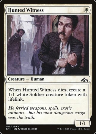 Hunted Witness [Guilds of Ravnica]