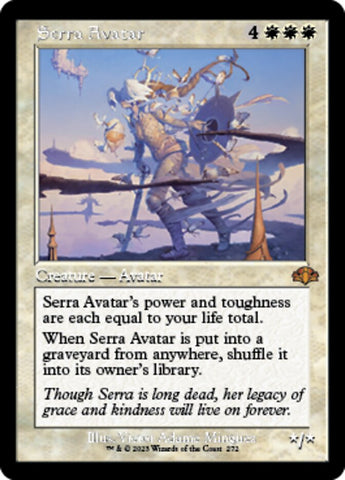 Serra Avatar (Retro) [Dominaria Remastered]