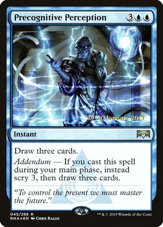 Precognitive Perception [Ravnica Allegiance Promos]