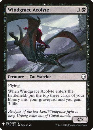 Windgrace Acolyte [Mystery Booster]