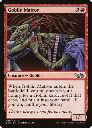 Goblin Matron [Duel Decks Anthology: Elves vs. Goblins]