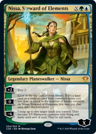 Nissa, Steward of Elements [Commander 2020]