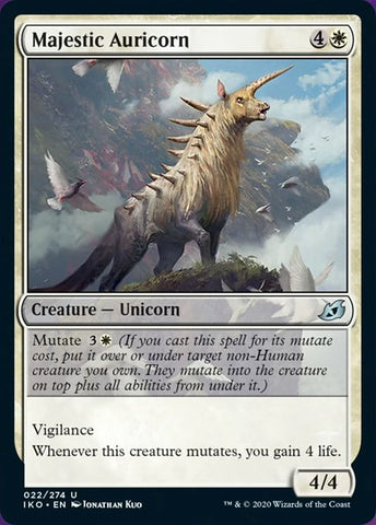 Majestic Auricorn [Ikoria: Lair of Behemoths]