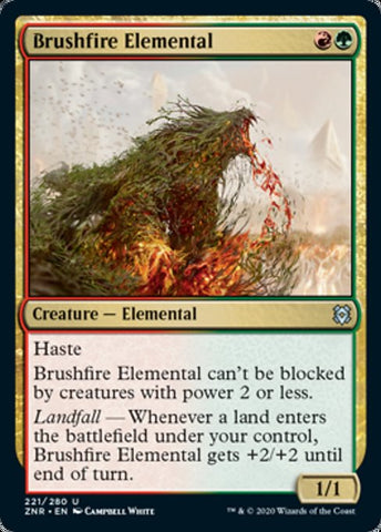 Brushfire Elemental [Zendikar Rising]