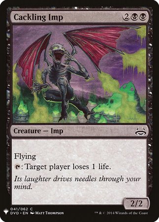 Cackling Imp [Mystery Booster]